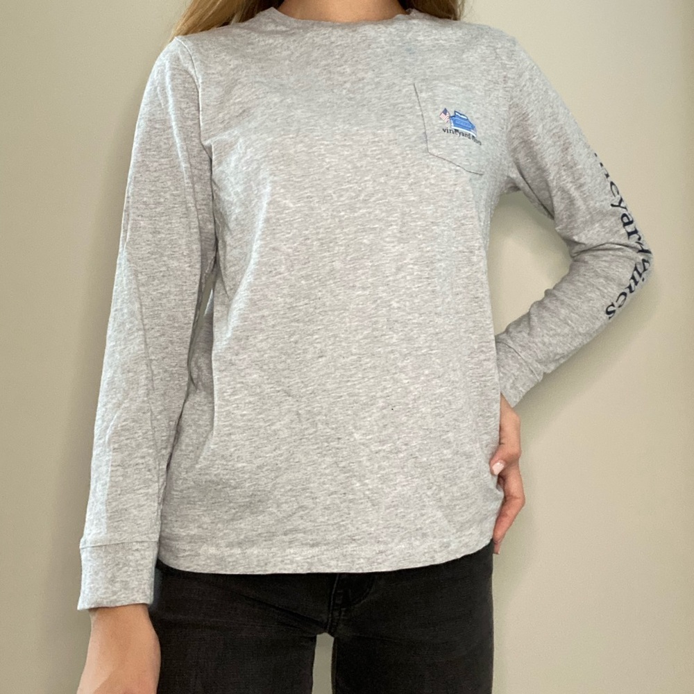 Boy or girls vineyard vines long sleeve